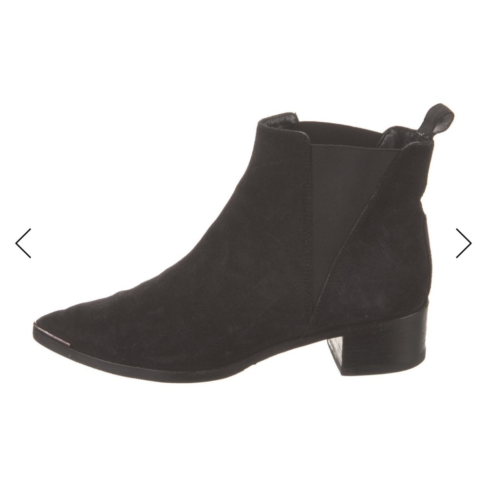 Acne Studios Black Suede Chelsea Boots Size 37 (US 7)